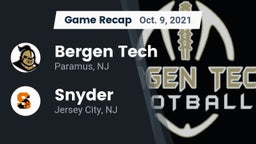 Recap: Bergen Tech  vs. Snyder  2021
