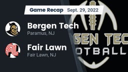 Recap: Bergen Tech  vs. Fair Lawn  2022