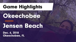 Okeechobee  vs Jensen Beach Game Highlights - Dec. 6, 2018