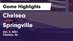 Chelsea  vs Springville Game Highlights - Oct. 2, 2021