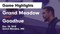 Grand Meadow  vs Goodhue  Game Highlights - Dec. 28, 2018