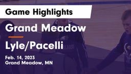 Grand Meadow  vs Lyle/Pacelli  Game Highlights - Feb. 14, 2023