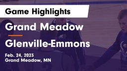 Grand Meadow  vs Glenville-Emmons Game Highlights - Feb. 24, 2023
