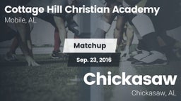 Matchup: Cottage Hill Christi vs. Chickasaw  2016