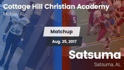 Matchup: Cottage Hill Christi vs. Satsuma  2017