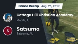 Recap: Cottage Hill Christian Academy vs. Satsuma  2017