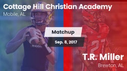 Matchup: Cottage Hill Christi vs. T.R. Miller  2017