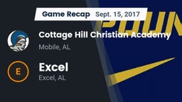 Recap: Cottage Hill Christian Academy vs. Excel  2017