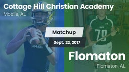 Matchup: Cottage Hill Christi vs. Flomaton  2017