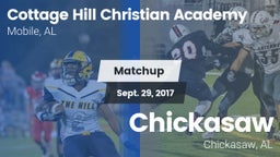 Matchup: Cottage Hill Christi vs. Chickasaw  2017