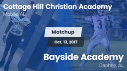 Matchup: Cottage Hill Christi vs. Bayside Academy  2017