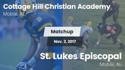 Matchup: Cottage Hill Christi vs. St. Lukes Episcopal  2017