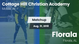 Matchup: Cottage Hill Christi vs. Florala  2018