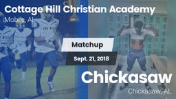 Matchup: Cottage Hill Christi vs. Chickasaw  2018
