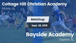 Matchup: Cottage Hill Christi vs. Bayside Academy  2018