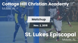Matchup: Cottage Hill Christi vs. St. Lukes Episcopal  2018