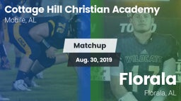 Matchup: Cottage Hill Christi vs. Florala  2019