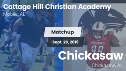 Matchup: Cottage Hill Christi vs. Chickasaw  2019