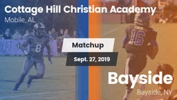 Matchup: Cottage Hill Christi vs. Bayside  2019