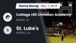 Recap: Cottage Hill Christian Academy vs. St. Luke's 2019