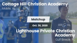 Matchup: Cottage Hill Christi vs. Lighthouse Private Christian Academy 2020