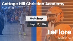 Matchup: Cottage Hill Christi vs. LeFlore  2020