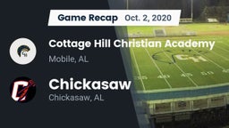 Recap: Cottage Hill Christian Academy vs. Chickasaw  2020