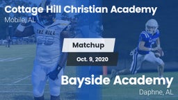 Matchup: Cottage Hill Christi vs. Bayside Academy  2020