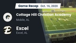 Recap: Cottage Hill Christian Academy vs. Excel  2020