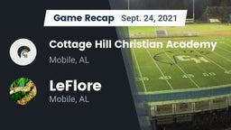 Recap: Cottage Hill Christian Academy vs. LeFlore  2021