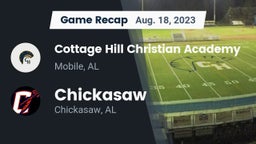 Recap: Cottage Hill Christian Academy vs. Chickasaw  2023