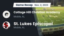 Recap: Cottage Hill Christian Academy vs. St. Lukes Episcopal  2023