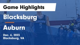Blacksburg  vs Auburn  Game Highlights - Dec. 6, 2023