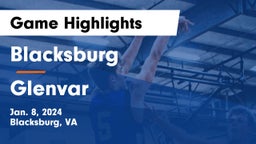 Blacksburg  vs Glenvar  Game Highlights - Jan. 8, 2024