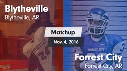 Matchup: Blytheville vs. Forrest City  2016