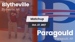 Matchup: Blytheville vs. Paragould  2017