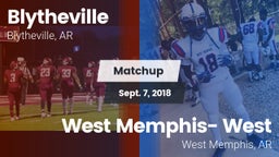 Matchup: Blytheville vs. West Memphis- West 2018