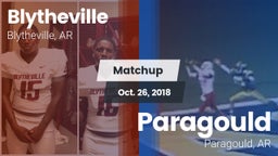 Matchup: Blytheville vs. Paragould  2018