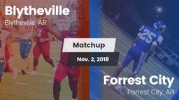 Matchup: Blytheville vs. Forrest City  2018