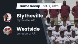 Recap: Blytheville  vs. Westside  2020