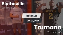 Matchup: Blytheville vs. Trumann  2020