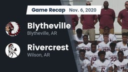 Recap: Blytheville  vs. Rivercrest  2020
