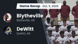 Recap: Blytheville  vs. DeWitt  2020