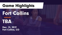 Fort Collins  vs TBA Game Highlights - Dec. 13, 2019