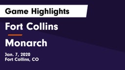Fort Collins  vs Monarch  Game Highlights - Jan. 7, 2020