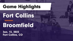 Fort Collins  vs Broomfield  Game Highlights - Jan. 13, 2023