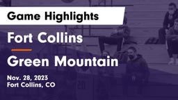 Fort Collins  vs Green Mountain  Game Highlights - Nov. 28, 2023