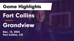 Fort Collins  vs Grandview  Game Highlights - Dec. 13, 2023