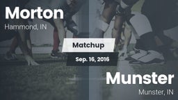 Matchup: Morton vs. Munster  2016