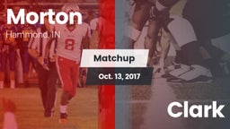 Matchup: Morton vs. Clark  2017